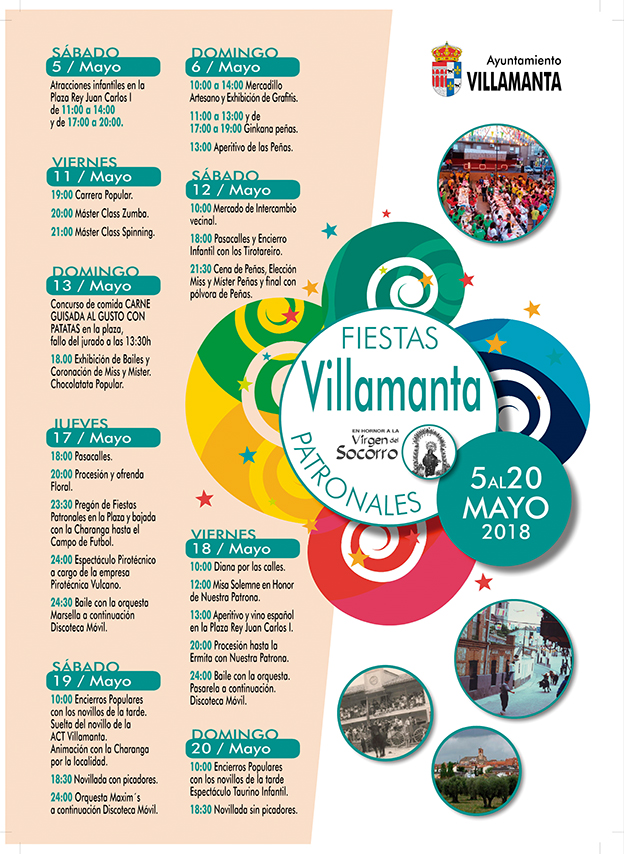 Fiestas Mayo 2018 en Villamanta